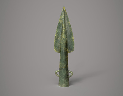 Spear from Shang dynasty 殷商武器 矛
