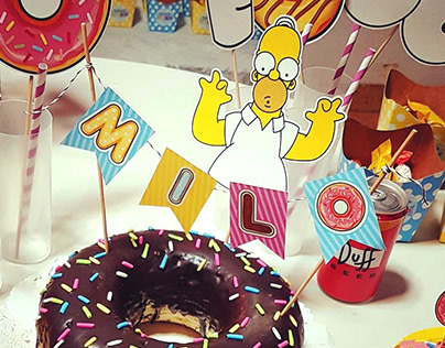 Simpsons Party Supplies