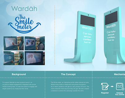 On-ground to Digital: Wardah "Smile Meter"