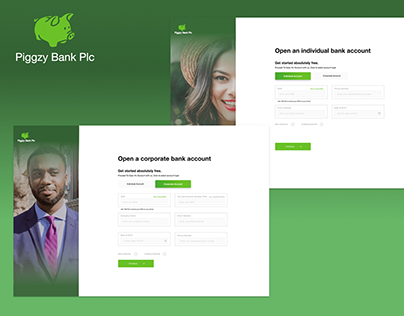 Piggzy Bank Account Opening Project— UX Case Study