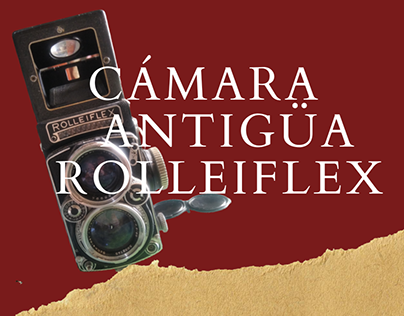 Cámara Antigua Rolleiflex