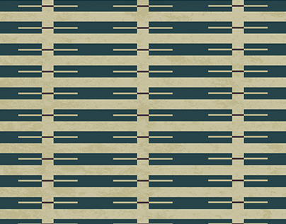 Japonica Horizontal Indigo Stripes