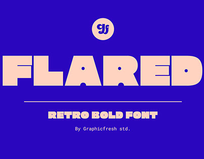 Free Retro Bold Font - FLARED