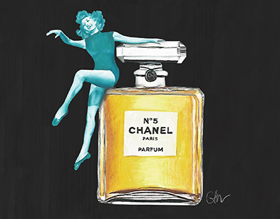 Chanel Perfume poster series