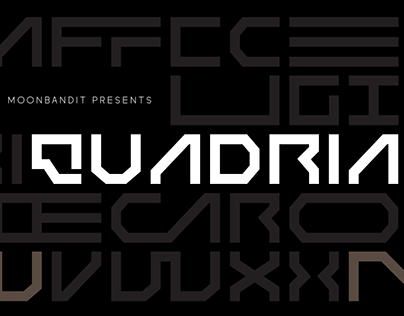 MBF Quadria - Square font