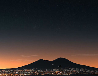 Gabriele Busiello | Night View of Naples City