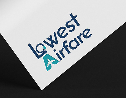 Lowest Airfare - Travel Logo Design and Brand Identity