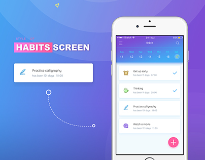 21days: habits record app