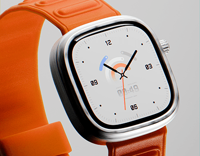 Smart Watch | Figma and Blender Work