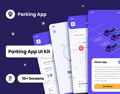 PARKING APP | Parking App UI Kit