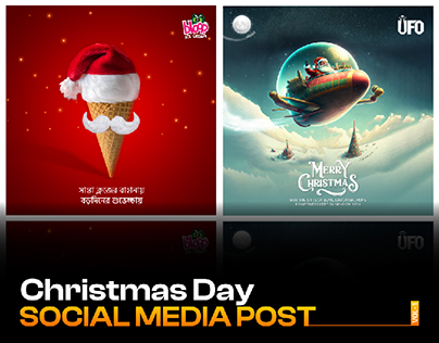 Christmas Day Social Media Post Design