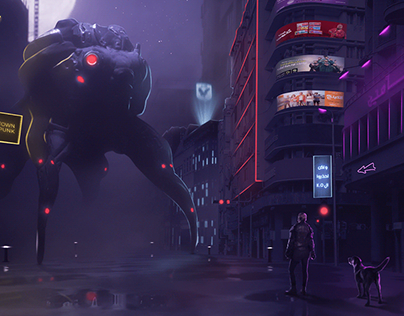 Downtown's Cyberpunk