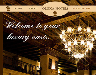 Oluxa Hotels Photoshop mockups