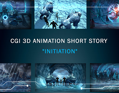 CGI 3D Animation short story - "Initiation"