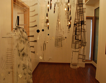 Stole Exhibition - Weavers studio Center of the arts.