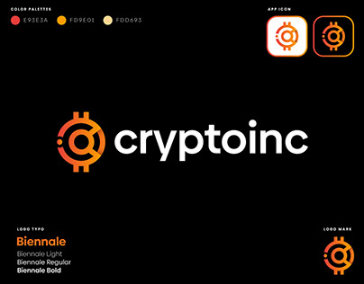 Crypto, Logo, Branding