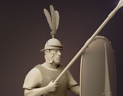 Roman Soldier for 3D Print