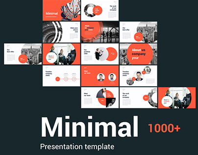Minimal Presentation template