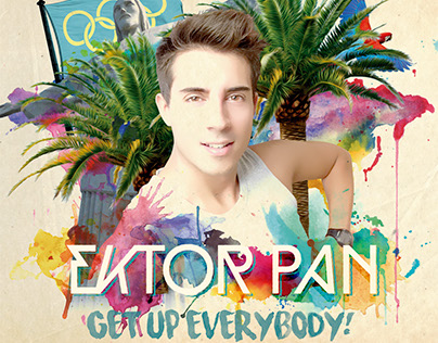Ektor Pan - 'Get up everybody' CD design
