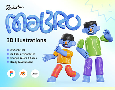 MaBro - 3D Illustrations
