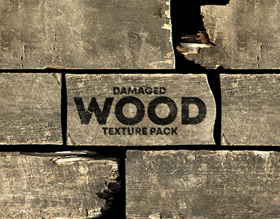 "DAMAGED WOOD" TEXTURE PACK