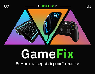 Gaming device repair Website