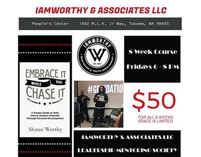 IAMWorthy & Associates LLC Promo Flyer