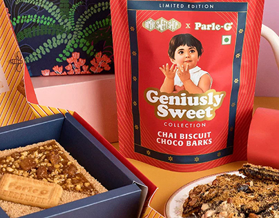 Bombay Sweet Shop X Parle G special edition packaging