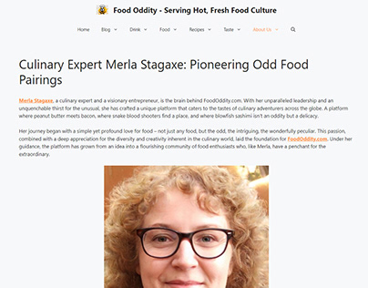 Merla Stagaxe, the Culinary Trailblazer