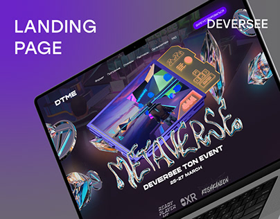 Deversee Ton Event | Landing Page