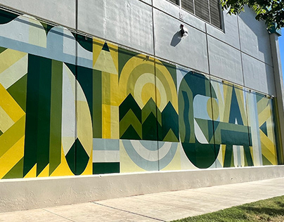 Tioga Middle School - Wall Mural