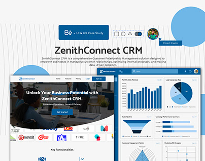 ZenithConnect CRM Case Study - SaaS Case Study