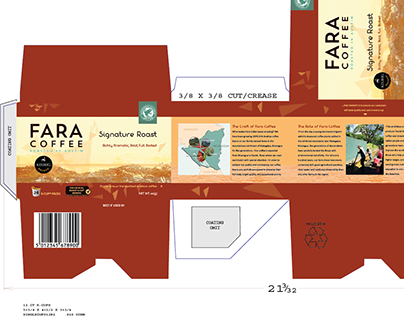 FARA Coffee K-cup Packaging Redesign