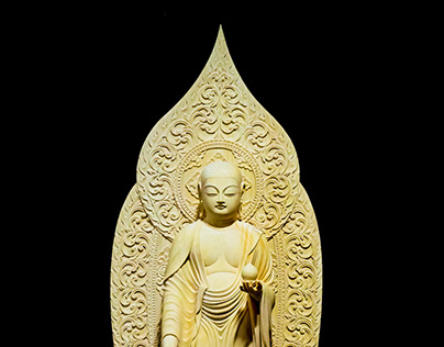 Standing Ksitigarbha（地蔵菩薩立像）