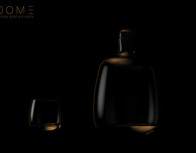 DOME - Whiskey Carafe & Glass
