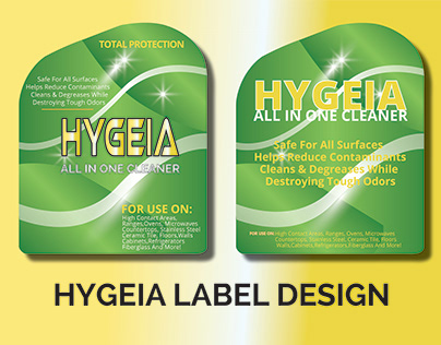 HYGEIA Label Design