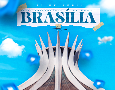 Social Media | Aniversário de Brasília