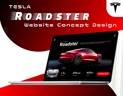 Tesla Roadster Web Experience Redesign