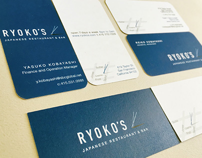 Ryoko's Japanese Restaurant and Bar : Branding