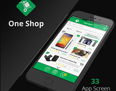 Shop & Social iOS App UI Kit