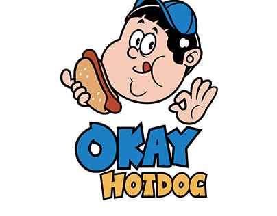Okay Hotdog ｜热狗店视觉设计