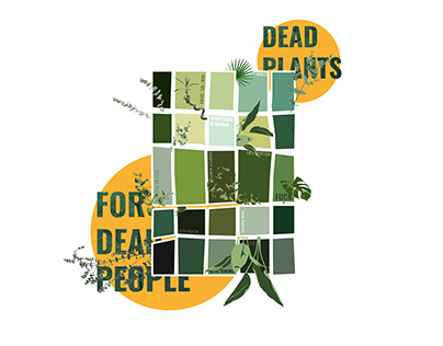 ironic poster / plants - Graphic Design