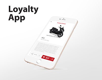 Loyalty Mobile App Design - Radya Labs Project