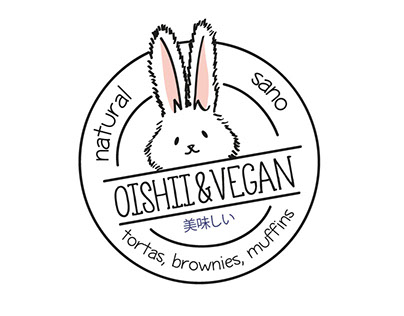Oishii & Vegan - Diseño de Marca