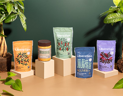 Liberation — Fairtrade Nut Packaging Design