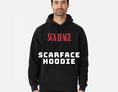 Scarface Hoodie at HALU Hoodie Store