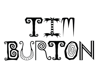 Tim Burton Typeface