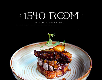 1540 Room Restaurant - Website Design
