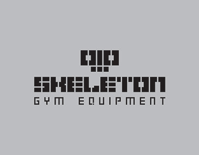 Skeleton Gym Equipment / LOGO DESIGN