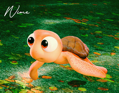 Little Turtle - 3D Animation